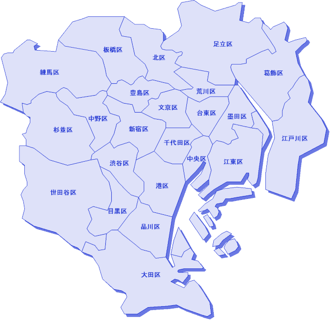 23区地図